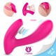 succionador de silicona con vibrador Tricker unisex
