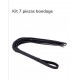 set -kit de bondage-sado, 7 piezas