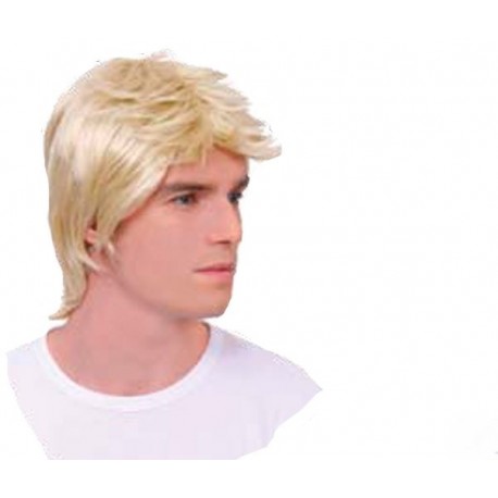 Peluca Chico rubio.
