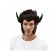 Peluca Hombre Lobo negra.