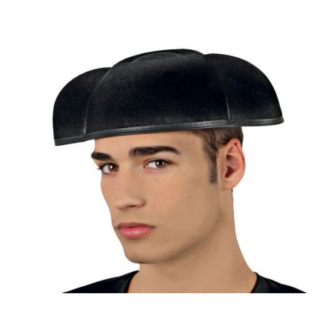 Sombrero de Torero.Montera de Fieltro. Negra