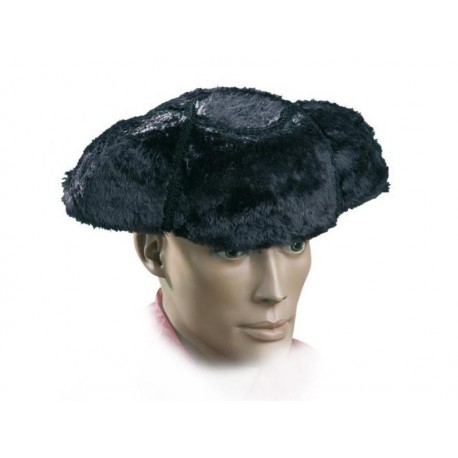 Sombrero .Montera de Lujo.Peludita,Negra.