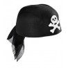 Gorro cascote de Pirata.Negro