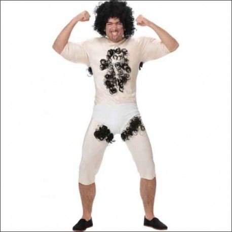 Disfraz de hombre peludo.Talla 52