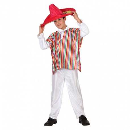 Disfraz de mexicano.Talla 5-6