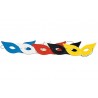 Antifaz Arlequin Seda .Colores surtidos