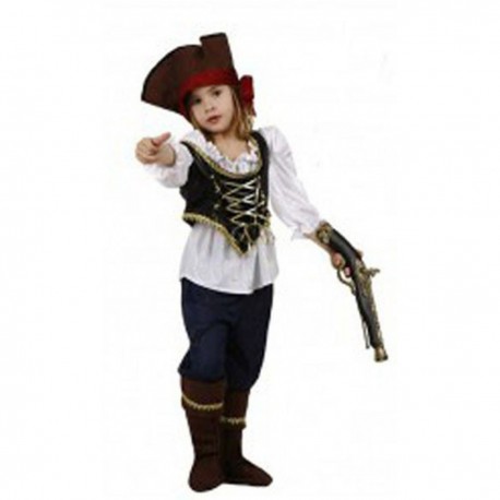 Pirata Chica. Talla 7-9