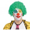 Peluca de Rizos,Verde. Ideal para Payaso.