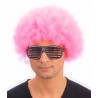 Peluca de Rizos. Rosa.