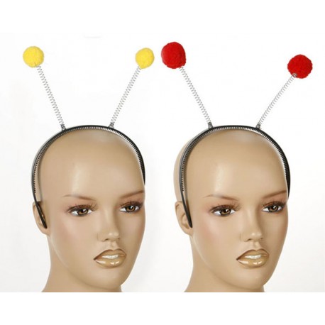 Antenas Abeja y Mariquita 25cm.