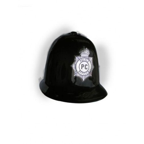 Casco de Policia Bobby Inglés.pvc Blando
