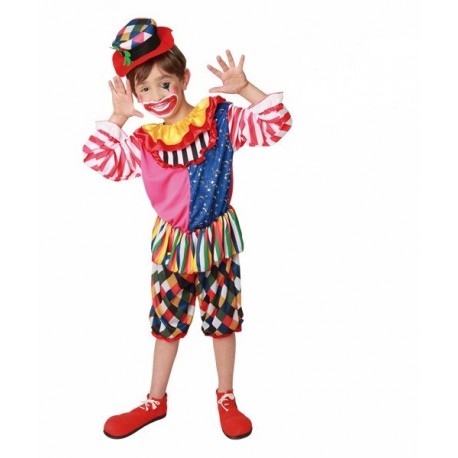 Disfraz de Payaso. Talla 7-9