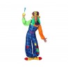 Disfraz de Payaso Peto-Circo .Talla XXL-Unisex