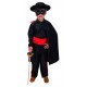 Disfraz del Zorro.Talla 10-12