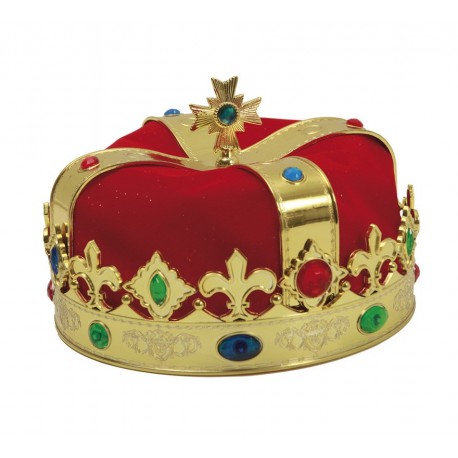 Corona de Rey o Reina con Tela.