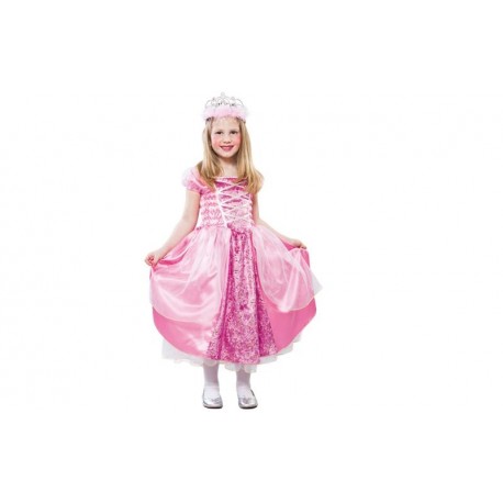 Disfraz de Princesa Rosa. Talla 7-9