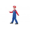 Disfraz de Fontanero. Mario Bros.Talla 4-6