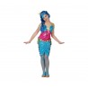 Disfraz de Sirena. Talla 5-6
