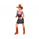 Disfraz de Vaquera.Cowgil  Sexy.Talla M-L