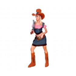 Disfraz de Vaquera.Cowgil  Sexy.Talla M-L