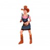 Disfraz de Vaquera.Cowgil  Sexy.Talla M-L