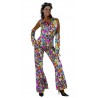 Disfraz de  Hippie Flores. Talla M-L