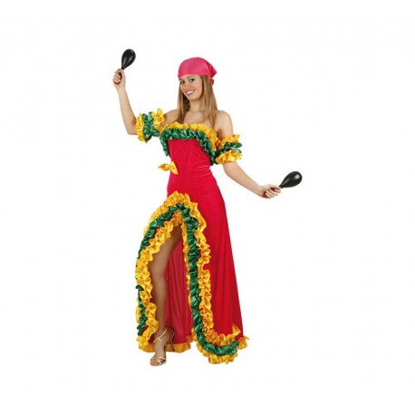 Disfraz de Brasileña. Talla XL