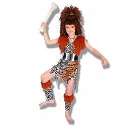 Disfraz de Cavernicola. Talla 10-12