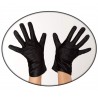 Guantes  Corto Negro liso.