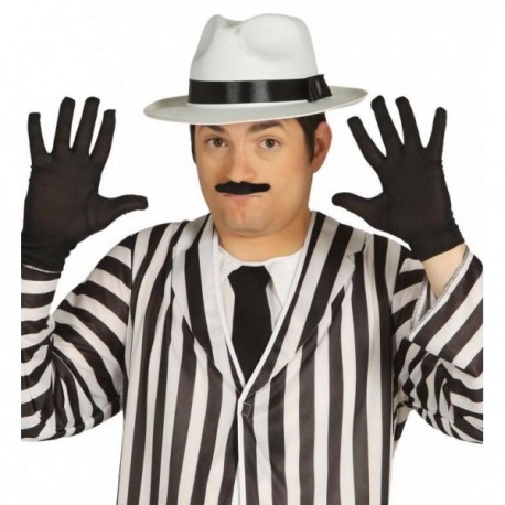 Guantes  Corto Negro liso. Talla Única