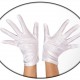 Guante Corto Blanco Liso,Talla Única