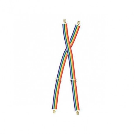 Tirante de Payaso multicolor.Talla Adulto.