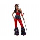 Disfraz de Demonia Moderna Rojo.Talla XXL