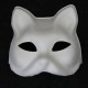 Antifaz Cara Gato de cartón.