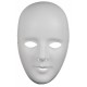 Máscara  Blanca Para Decorar.