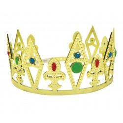 CORONA DE REY DORADA