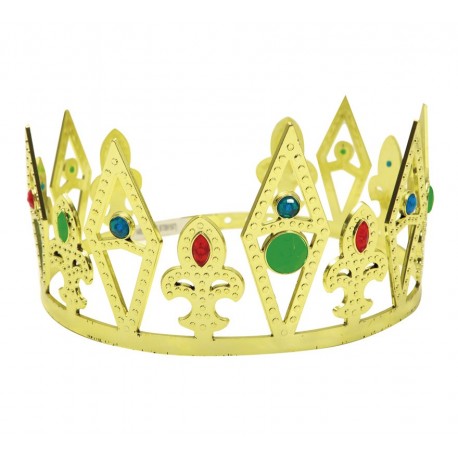 CORONA DE REY DORADA