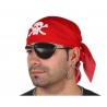 Set Pirata. Pañuelo rojo, parche y pendiente