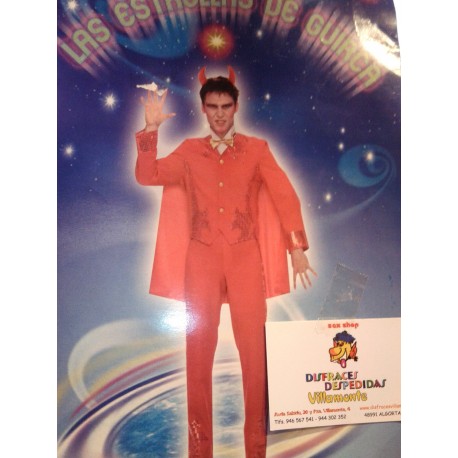Disfraz de Diablo Rojo.Talla 54-56