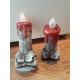 Candelabro 10x10x24 con Luz.Halloween