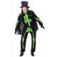 Disfraz de Esqueleto Verde.Halloween.Talla Unica
