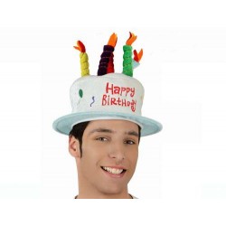 Sombrero o Gorro  Tarta de Cumpleaños 