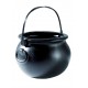 Caldero o Olla de bruja.Negro con Asa.