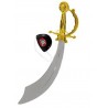 Espada de Pirata,con Parche..pvc.