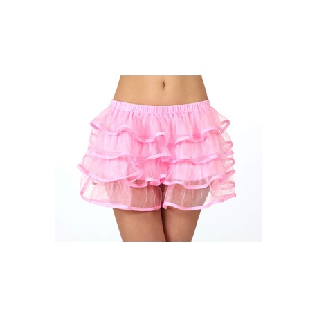 Falda de volantes,neon.Talla XL.