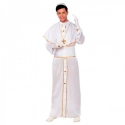 Disfraz de Papa Francisco. Talla Unica