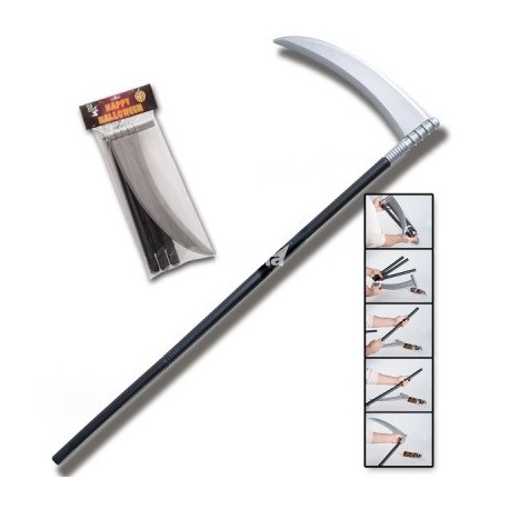 Guadaña  desmontable, para Halloween.120 cm