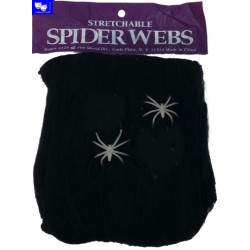 Telaraña Negra con dos arañitas.20 GRS.