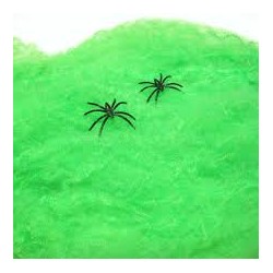 Telaraña Naranja con dos arañitas.20 GRS.