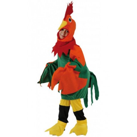 Disfraz de Gallo .Talla 5-6